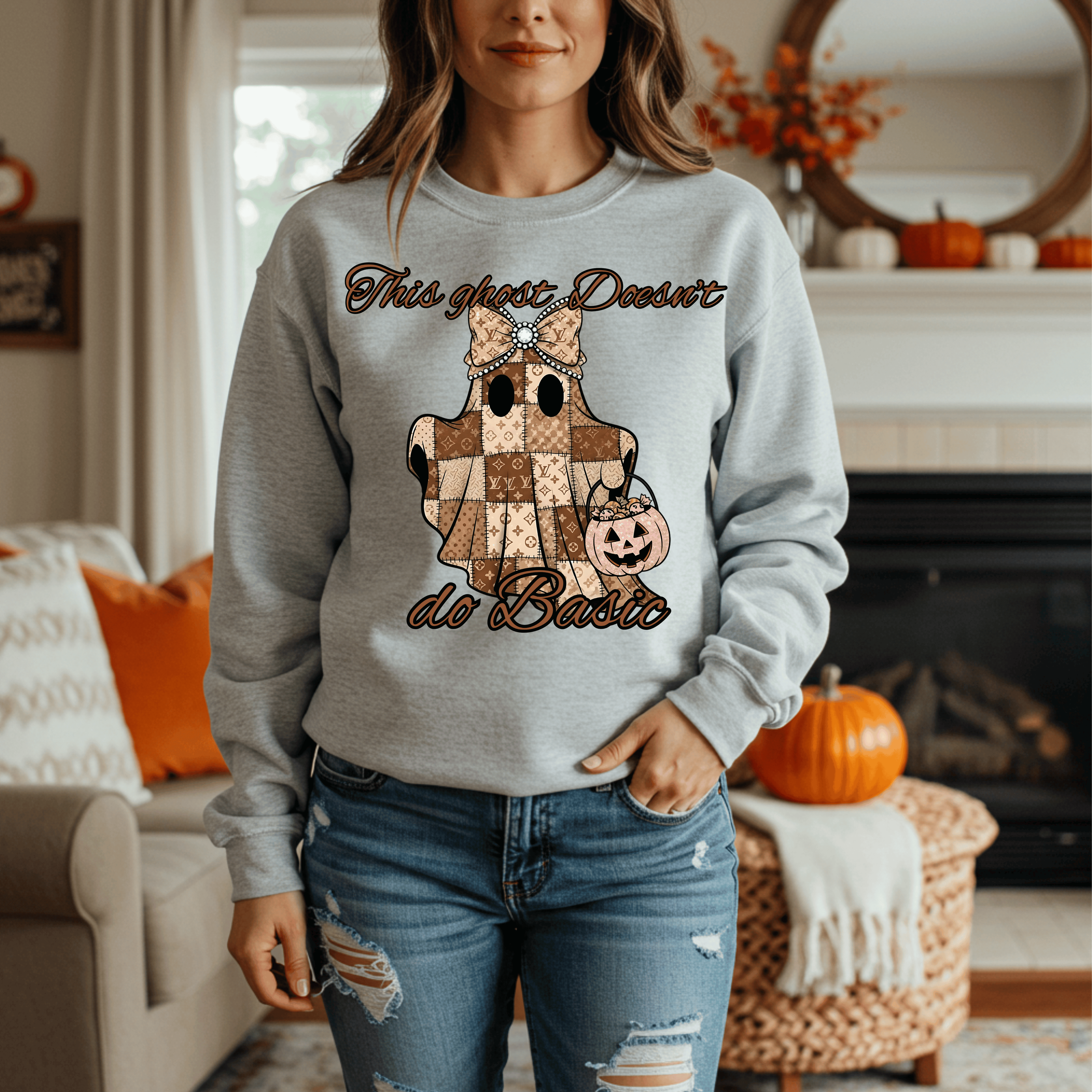 Luxury Ghost Crewneck