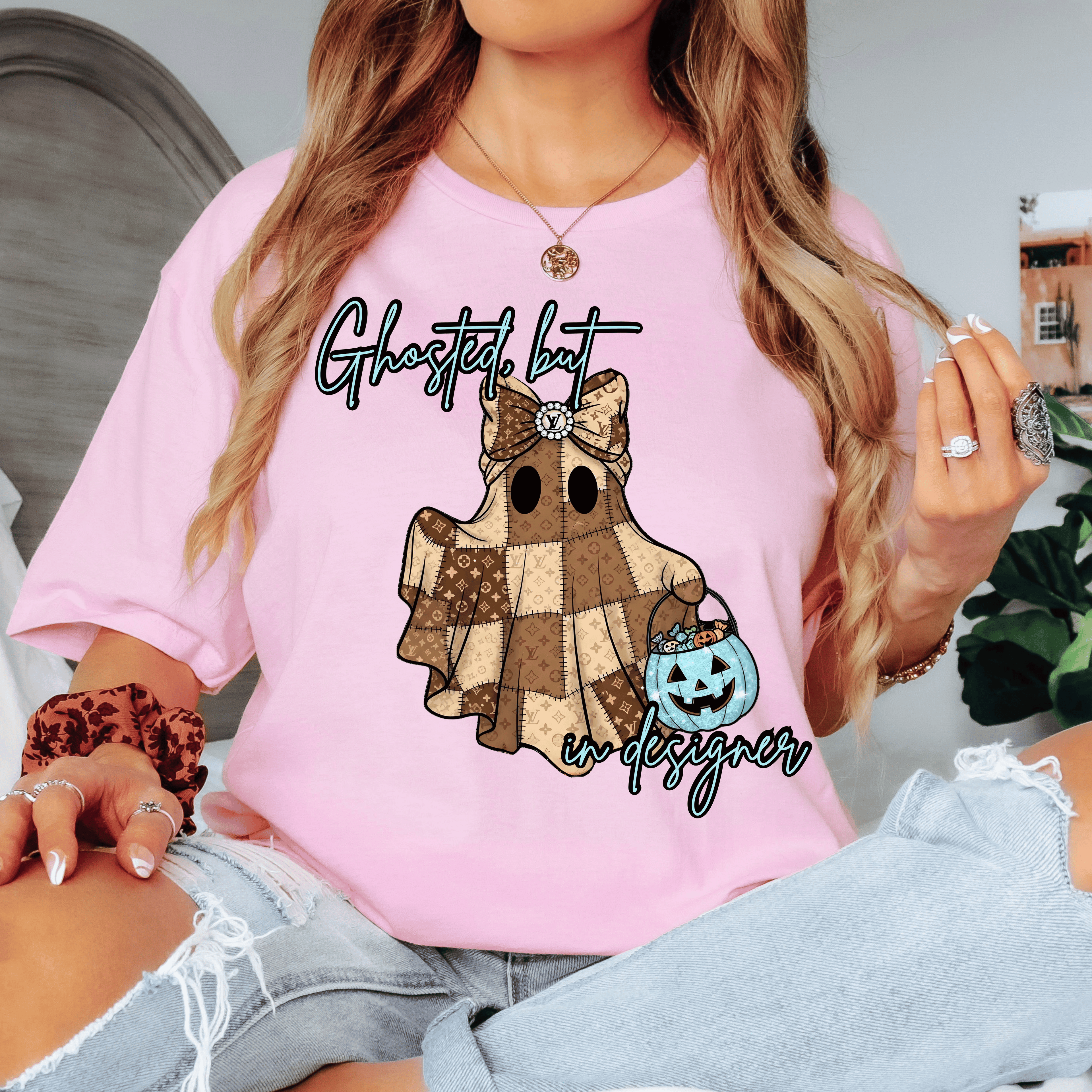 Ghosted but, in designer Shirt