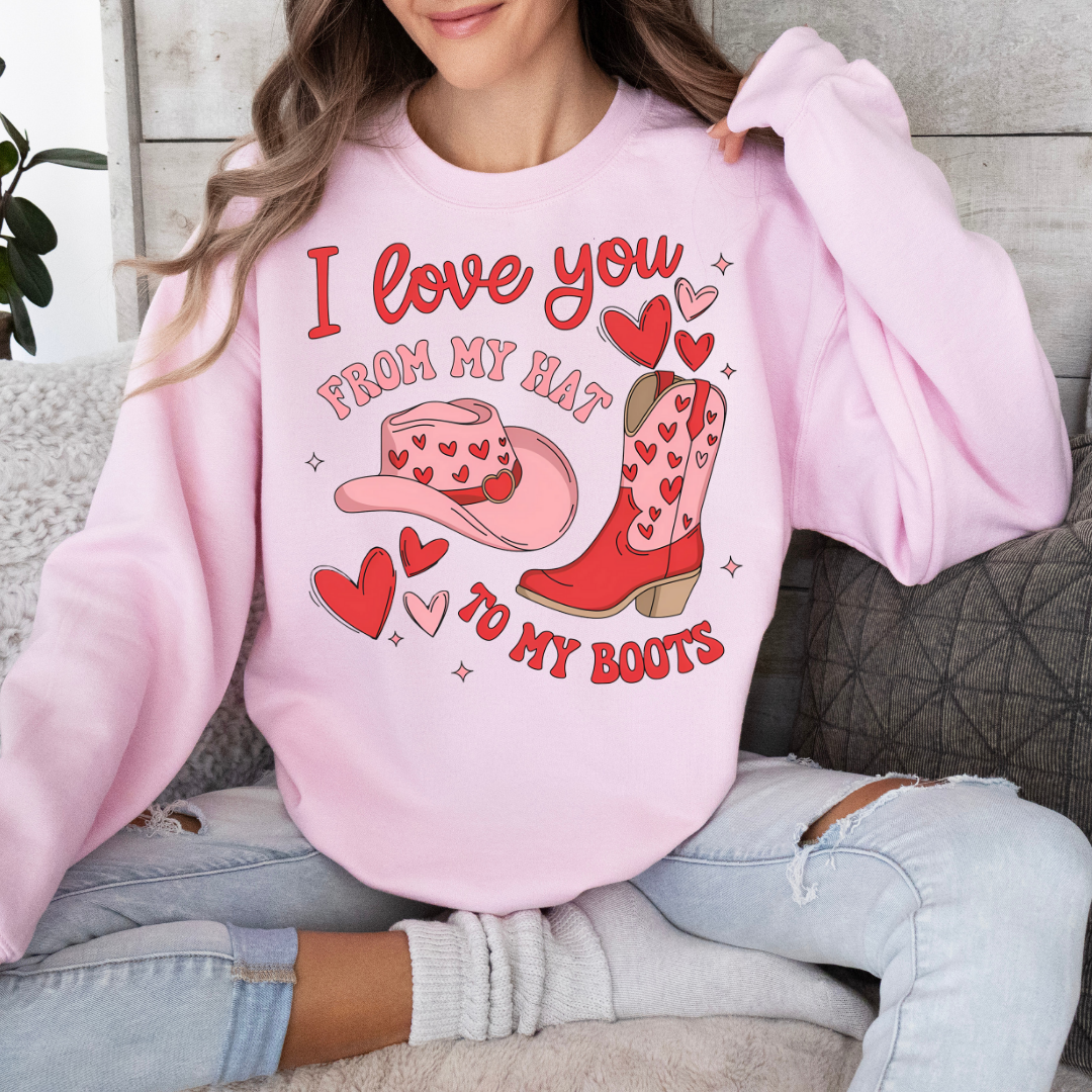 VDay Boots Crew