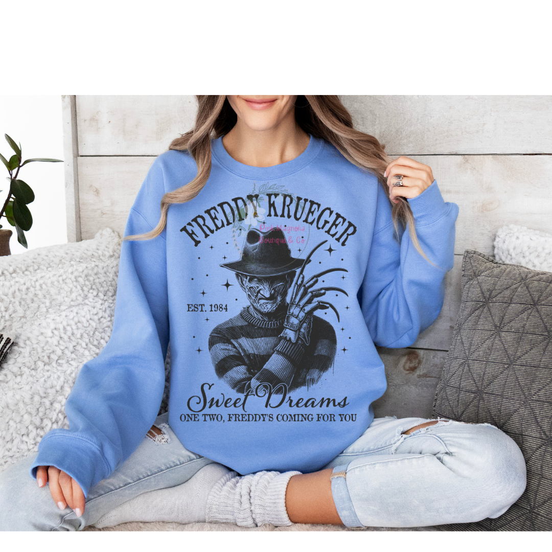 Freddy Krueger Crew - Carolina Blue