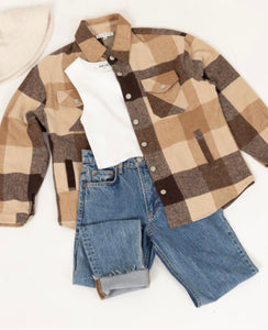 Mocha Flannel