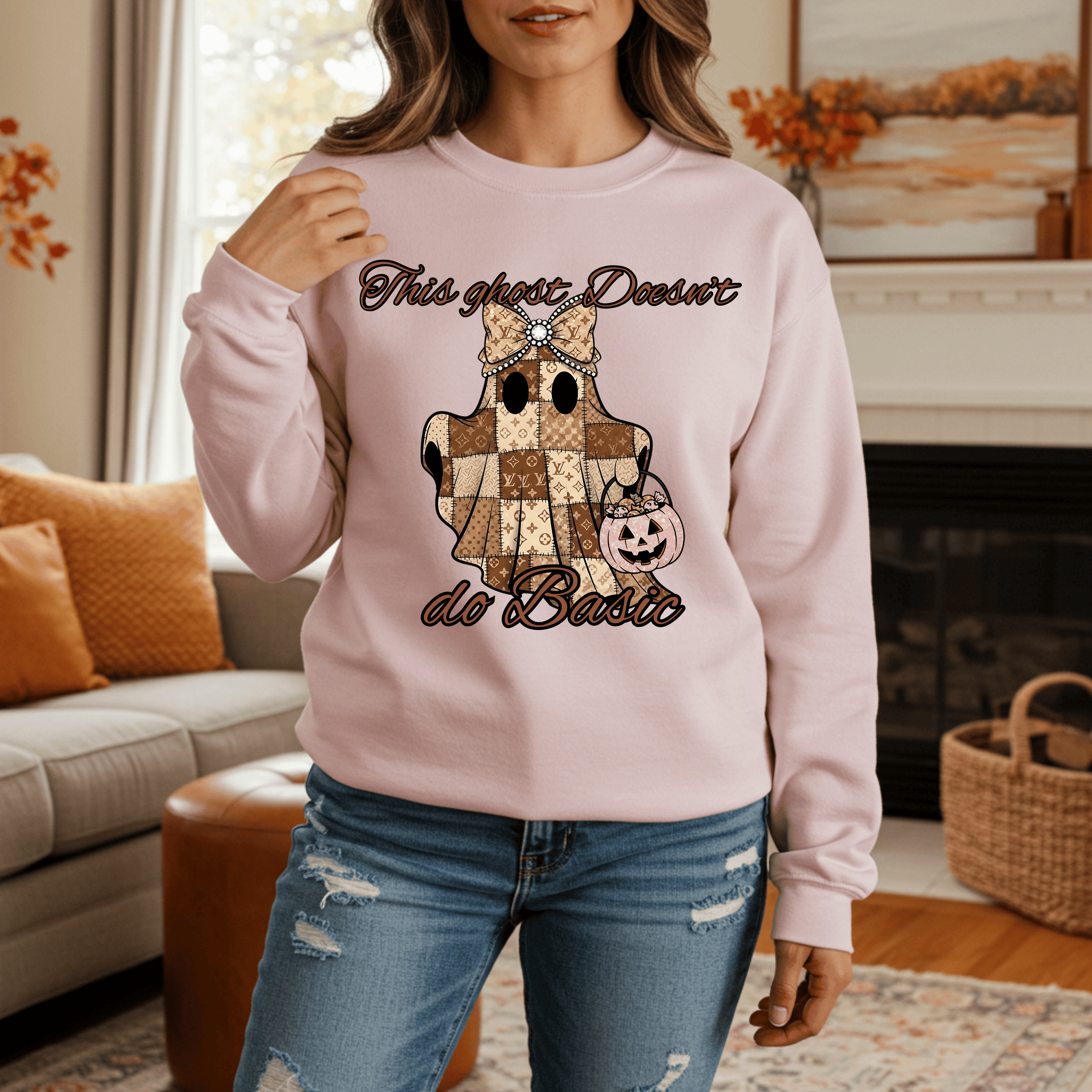 Luxury Ghost Crewneck