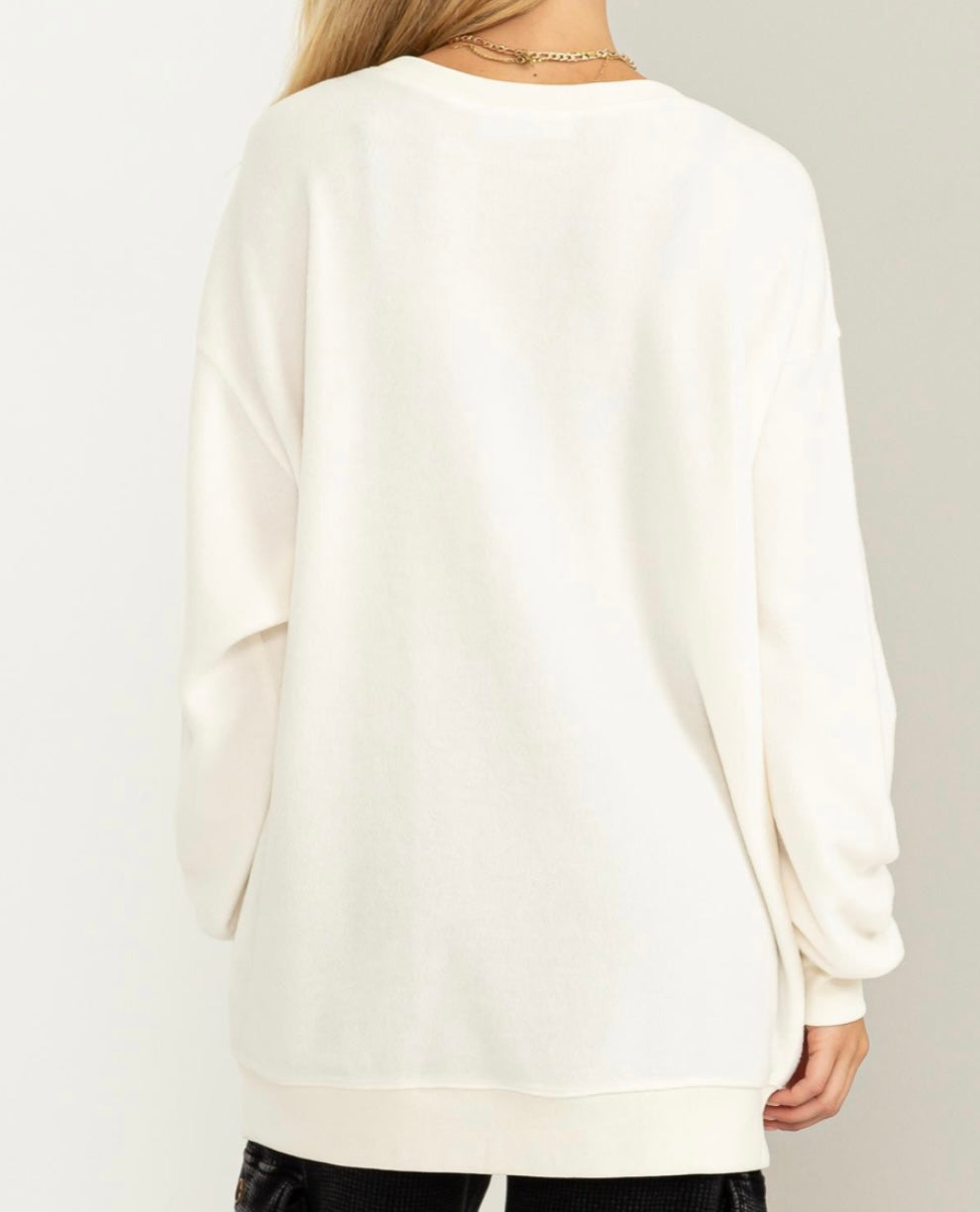 Snowy Sweater - Cream