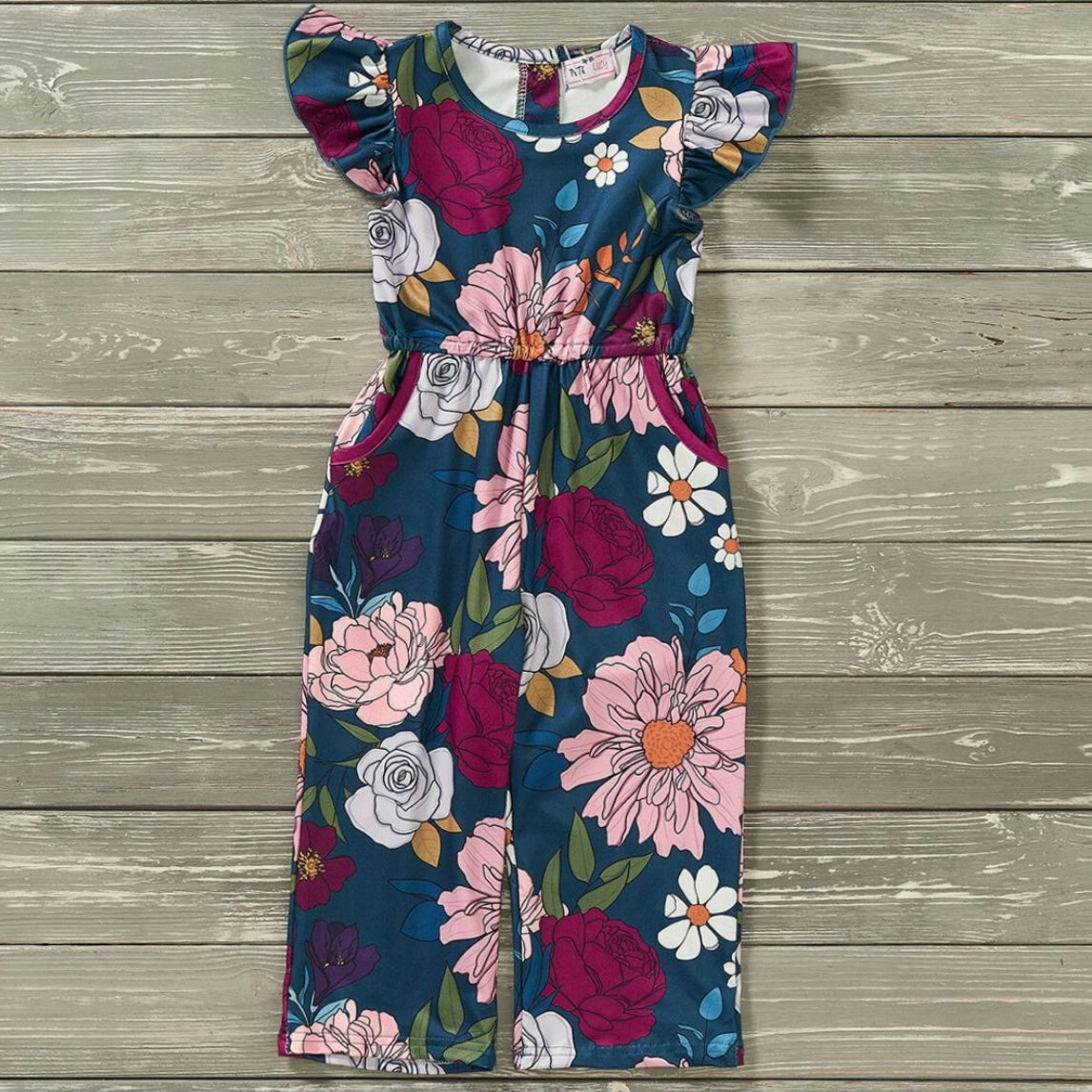 Avery - Floral Jumpsuit