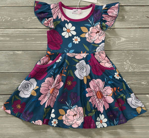 Avery - Floral Dress