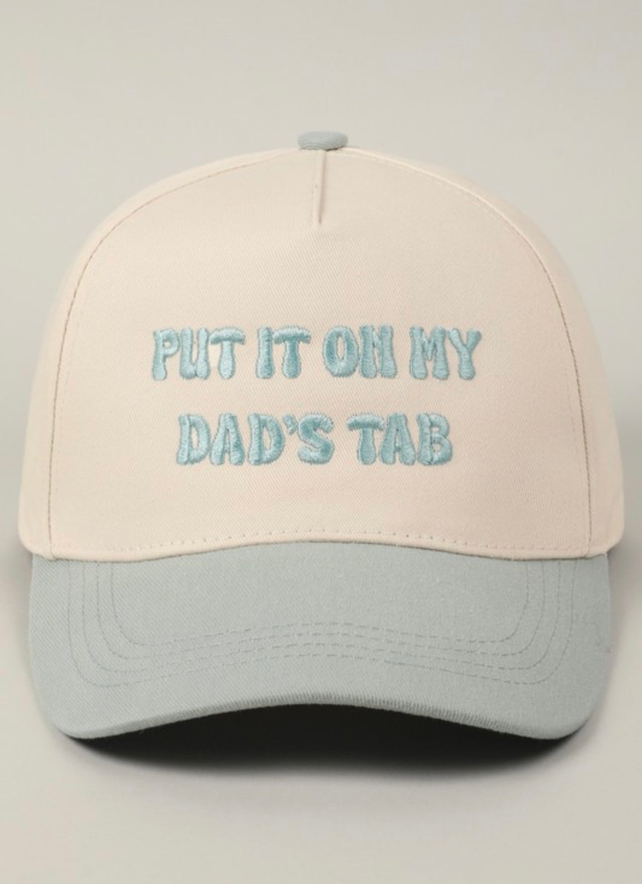 Put it on my dad's tab - Sage