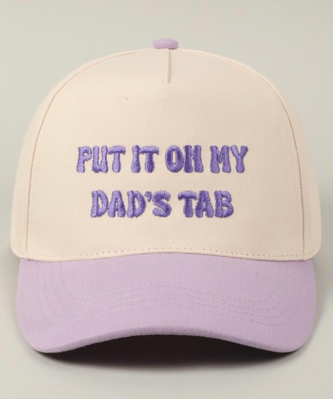 Put it on my dad's tab - Lavender