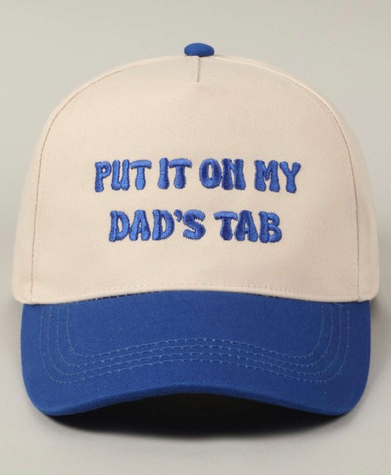 Put it on my dad's tab - Cobalt