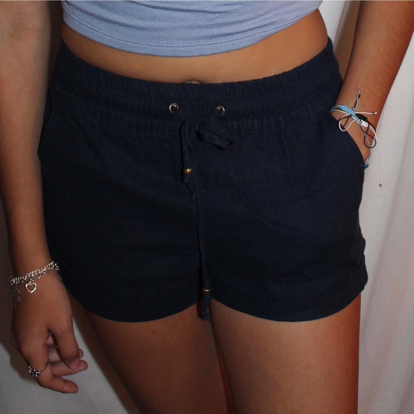 Courtney Shorts - Navy Blue