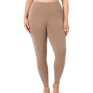 Pocket Leggings (Ash Mocha)