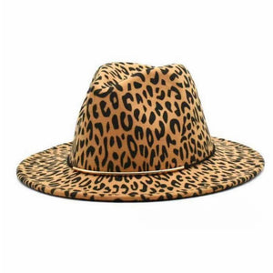 Leopard Jazz Hat