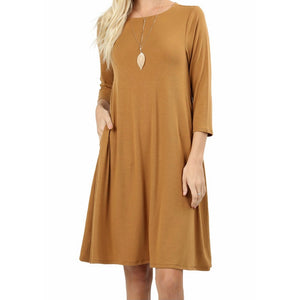 Lilly Dress (Coffee)