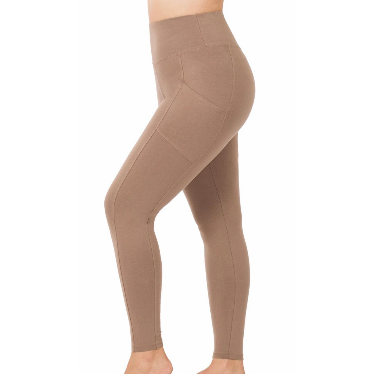 Pocket Leggings (Ash Mocha)